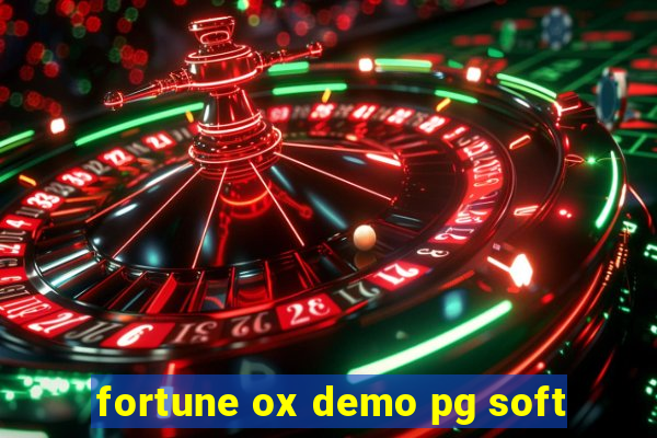 fortune ox demo pg soft